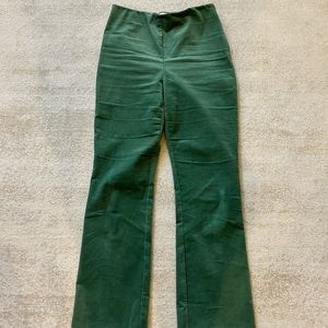 Tuckernuck Green Corduroy Cropped Pants